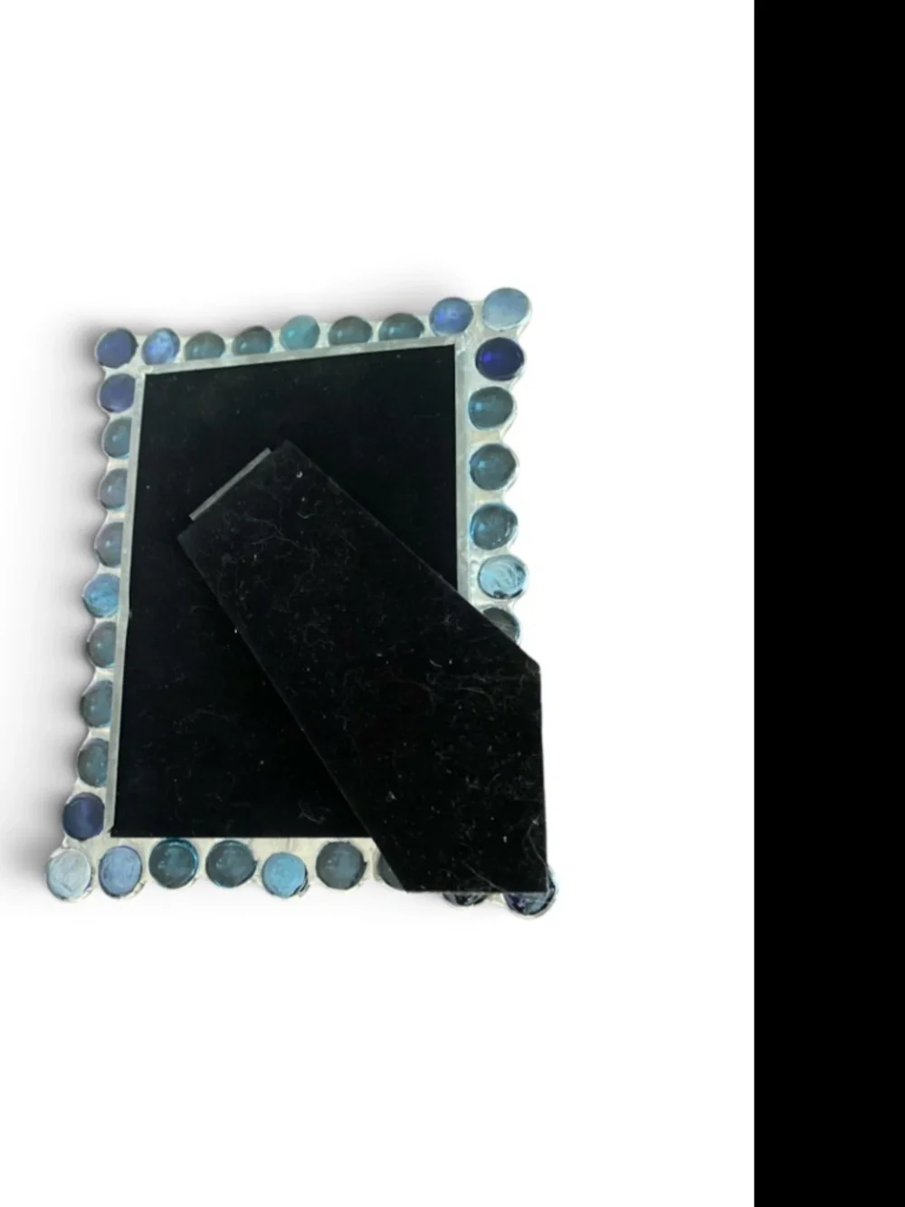 Handcrafted Glass Iron Frame